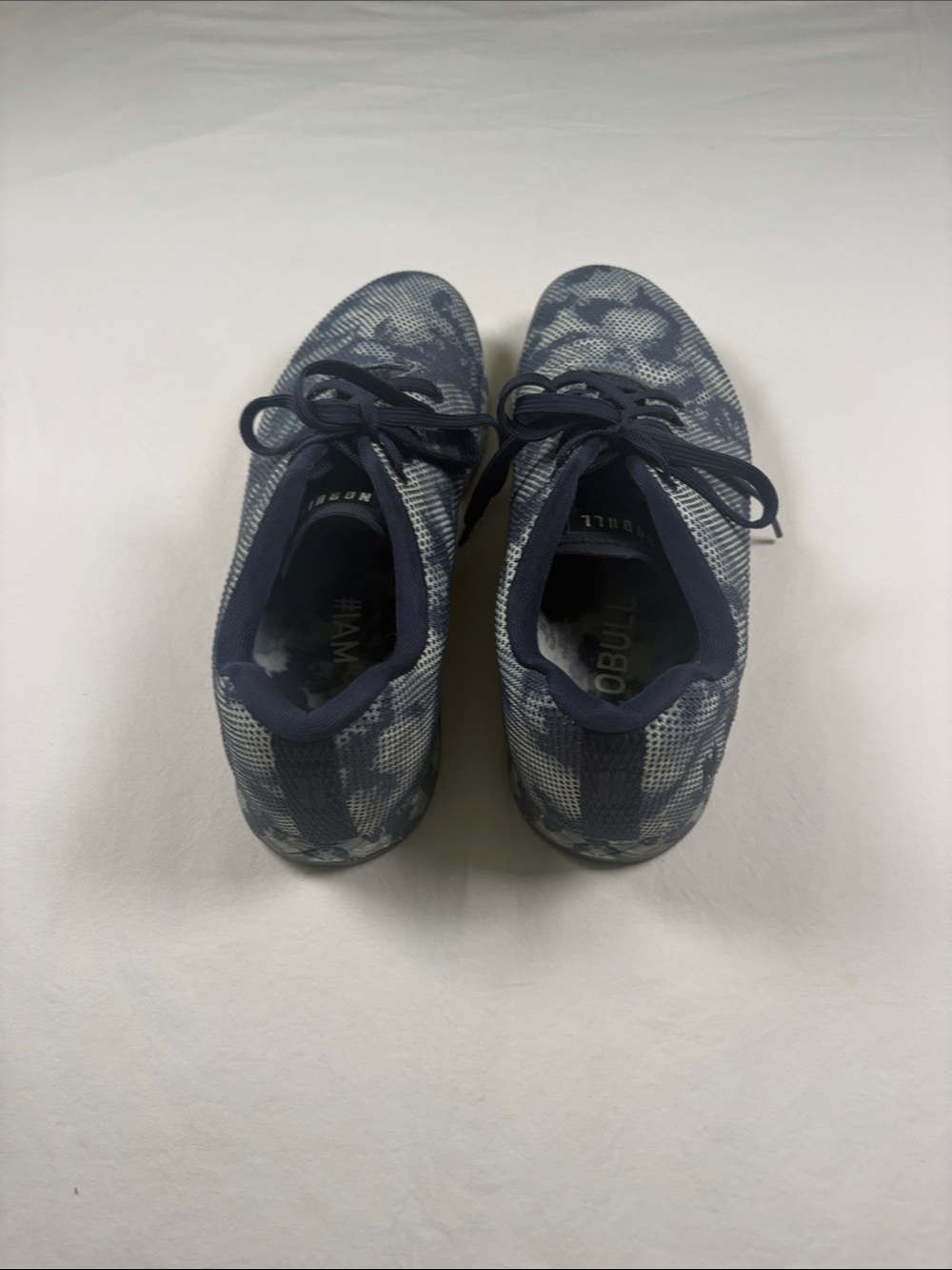 NOBULL Navy Camo Knit Training Shoes - Picture 5 of 8